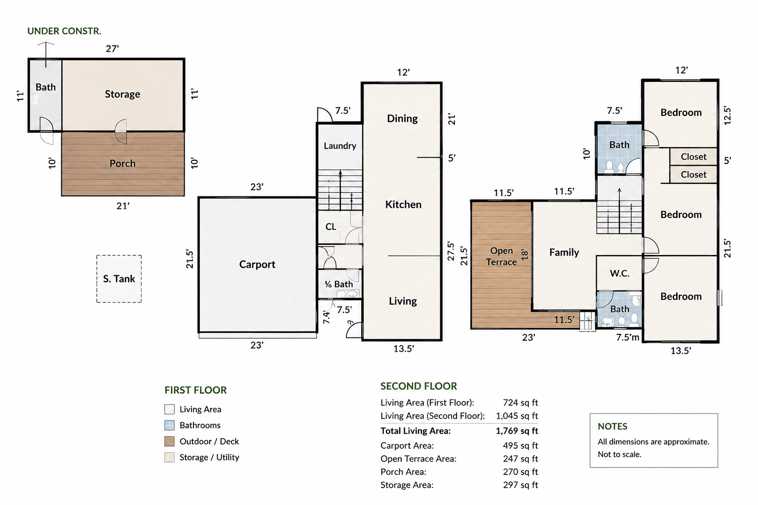 Floor plan of Casa en Toa Alta showing all rooms and both levels